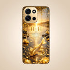 OnePlus Nord 6 5G 11:11 Manifestation Gold Electroplated Glass Phone Back Case