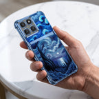 Motorola Edge 60 Pro 5G Midnight Ocean Dual-Tone Transparent Blue Airbags Case