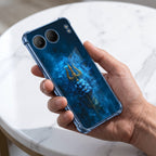One Plus Nord 4 5G Premium Shiv Trishul Blue Airbags Printed Back Case