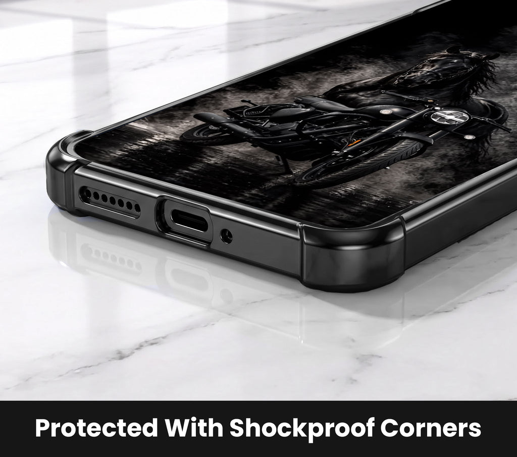 Motorola Edge 60 Pro 5G Bike Rider Airbags Printed Back Case