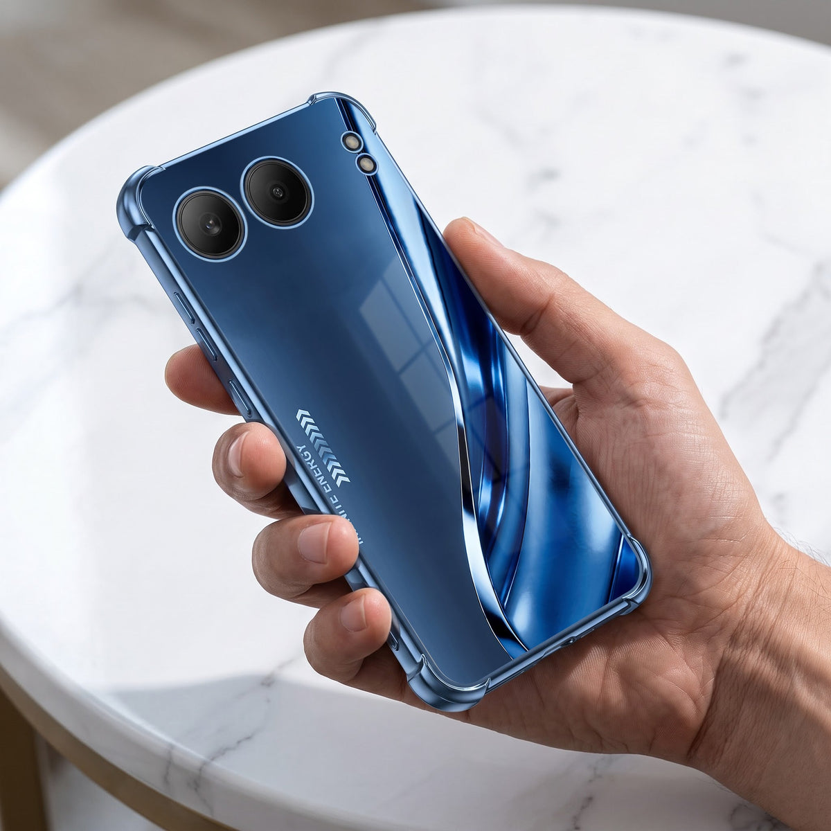 One Plus Nord 4 5G Premium Infinity Energy Blue Airbags Printed Back Case