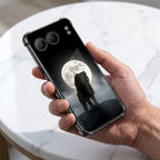 One Plus Nord 4 5G Lunar Wolf Black Airbags Printed Back Case