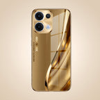 Oppo Reno 13 5G Luxury Infinity Energy Gold Electroplated Glass Phone Case