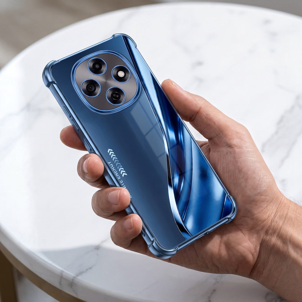 Oppo F31 Pro 5G Premium Infinity Energy Blue Airbags Printed Back Case