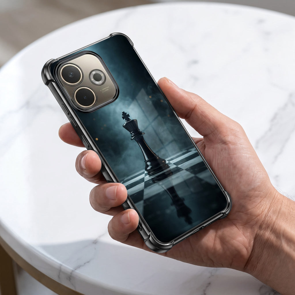 Oppo A5 Pro 5G Checkmate Black Airbags Printed Back Case