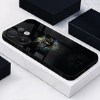 Vivo V60 5G Premium Acrylic Shockproof Glass Back Case (Midnight Owl)
