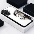 Vivo V60 5G Premium Acrylic Shockproof Glass Back Case (King’s Flow)