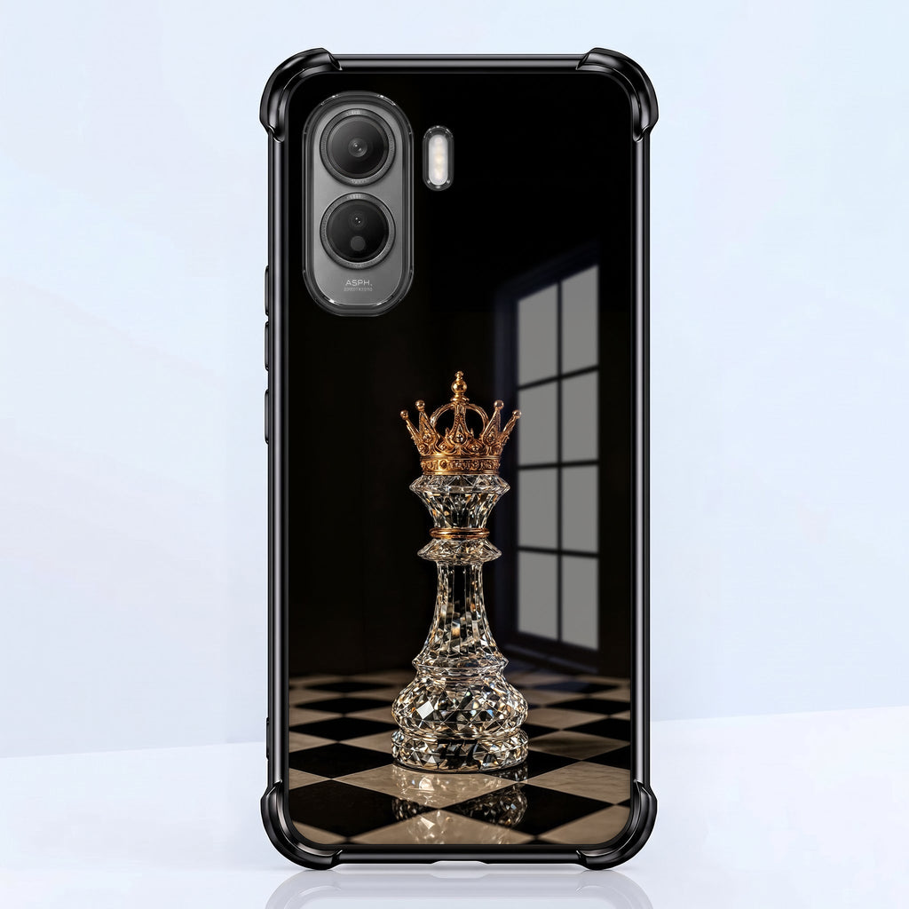 Vivo T5 Pro 5G Chess King Black Airbags Printed Back Case