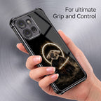 Motorola Edge 50 Neo 5G Warrior Panda Black Airbags Printed Back Case