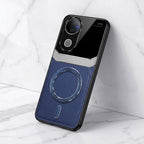 Vivo V50 5G Premium Magsafe Magnetic Leather Lens Protective Case