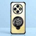 Oppo F31 Pro 5G Four Corner Airbags 100% Original Astro Money Magnet Rotating Dollar Case