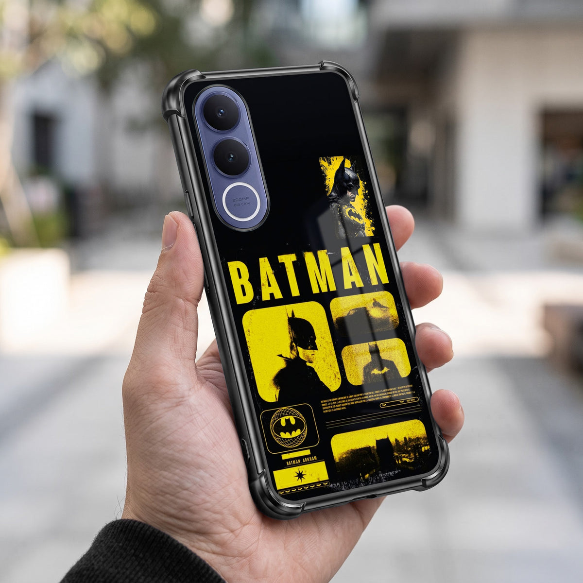 Vivo V70 FE 5G  Batman Airbags Printed Back Case