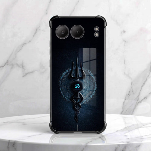 One Plus Nord 4 5G Shiva Aura Black Airbags Printed Back Case