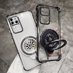 Vivo V30 Pro 5G Premium Stress Buster Wheel Rotating Shockproof Airbags Case