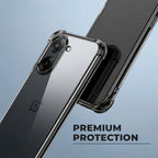 OnePlus Nord CE5 5G Anti-Yellow Electroplating Transparent Airbags Case