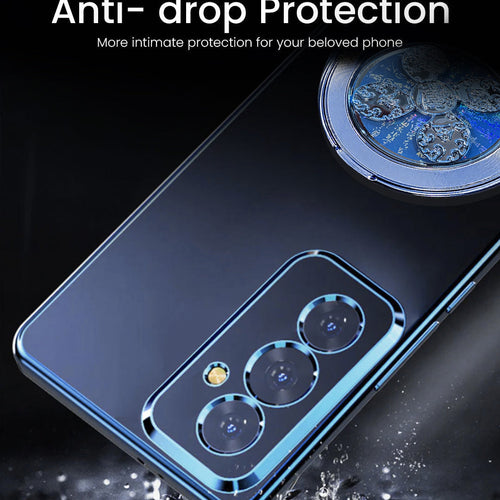Samsung Galaxy A35 5G Electroplating Reflective Fidget Rotating Back Case