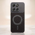 Motorola Edge 70 Fusion 5G Carbon Fiber Leather Hybrid MagSafe Magnetic Case