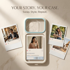 Oppo Reno 14 5G DIY Photo Frame Shockproof TPU Back Case