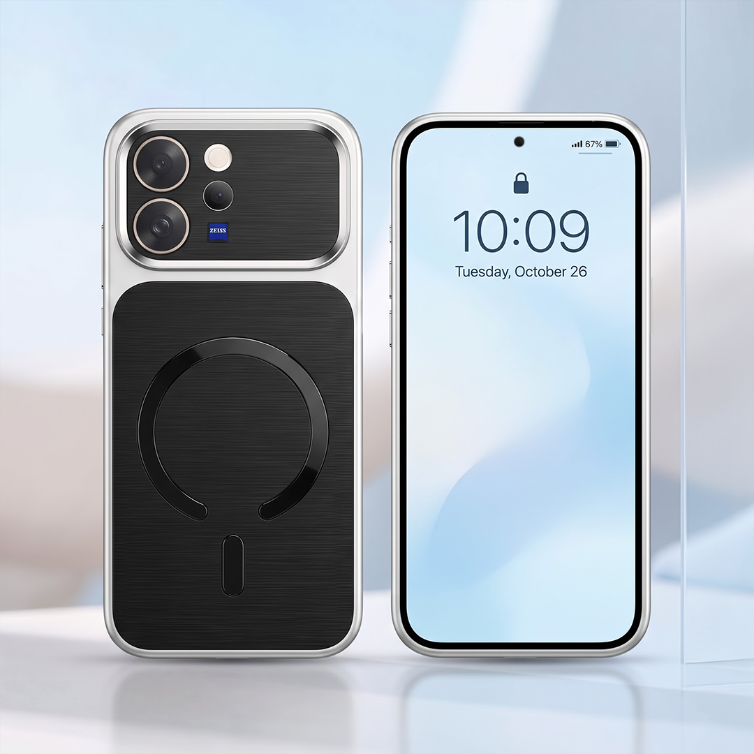 Vivo V70 5G Magnetic Wireless Charging Phone Case Premium Shockproof Protective Cover