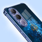 Vivo V70 FE 5G Premium Golden Trishul Airbags Printed Back Case