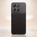 Motorola Edge 70 Fusion 5G Carbon Fiber Leather Hybrid Phone Case
