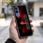 Vivo V70 FE 5G  Red Racing Car Airbags Printed Back Case