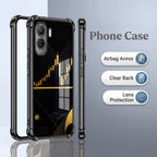 Vivo T5 Pro 5G Trading Candles Black Airbags Printed Back Case