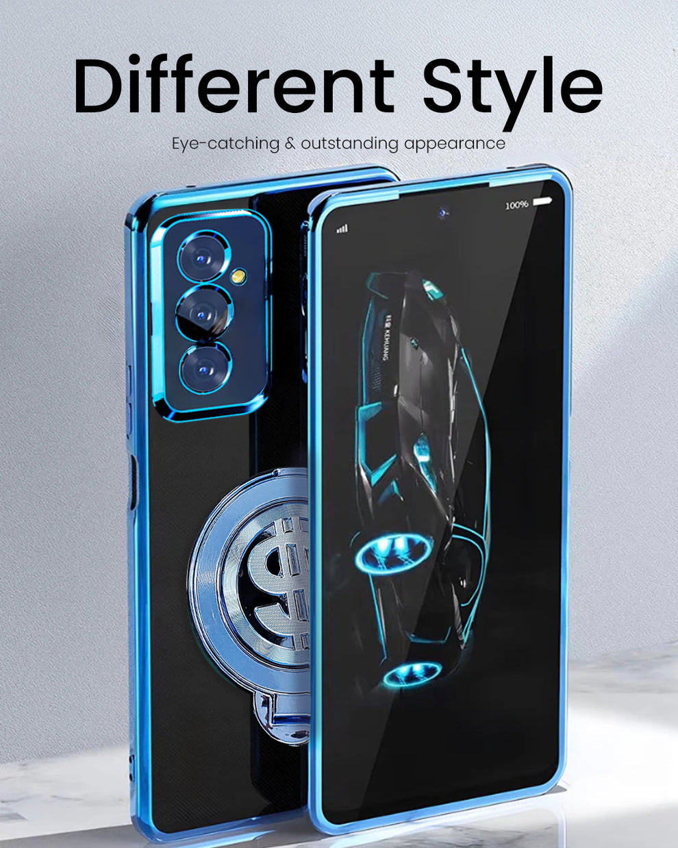 Samsung Galaxy A35 5G Electroplating Dollar Case