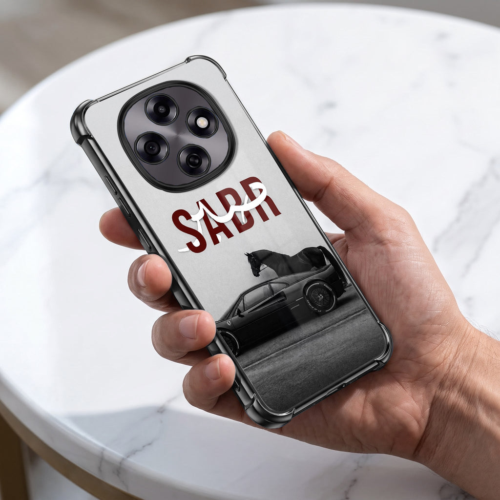 Oppo F31 Pro 5G SABR Black Airbags Printed Back Case
