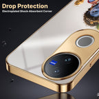 Vivo T4R 5G Bal Krishna Blessings Gold Electroplated Glass Phone Back Case
