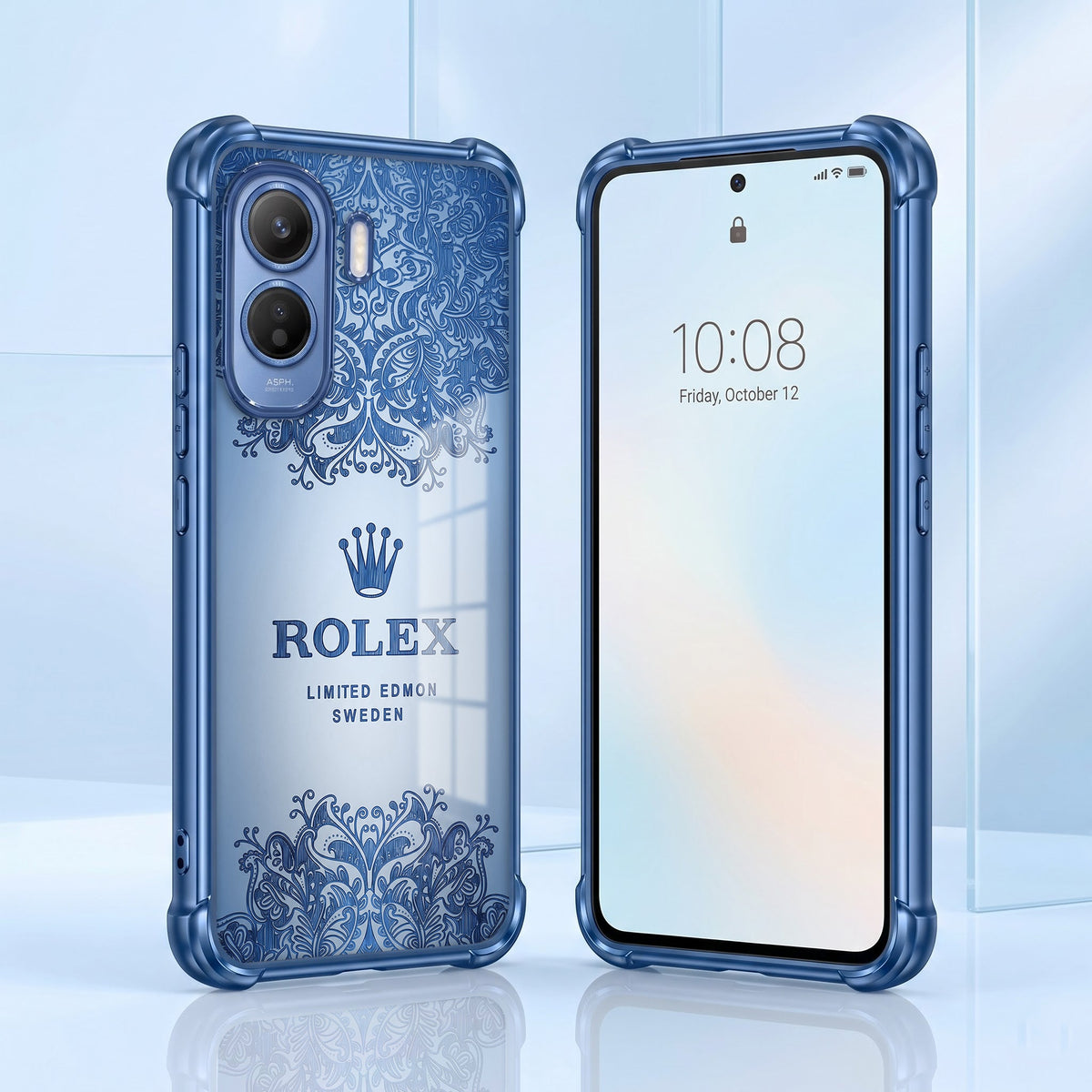Vivo T5 Pro 5G Rolex Blue Airbags Printed Back Case
