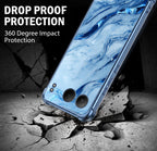 One Plus Nord 4 5G Marvel Texture  Blue Airbags Printed Back Case