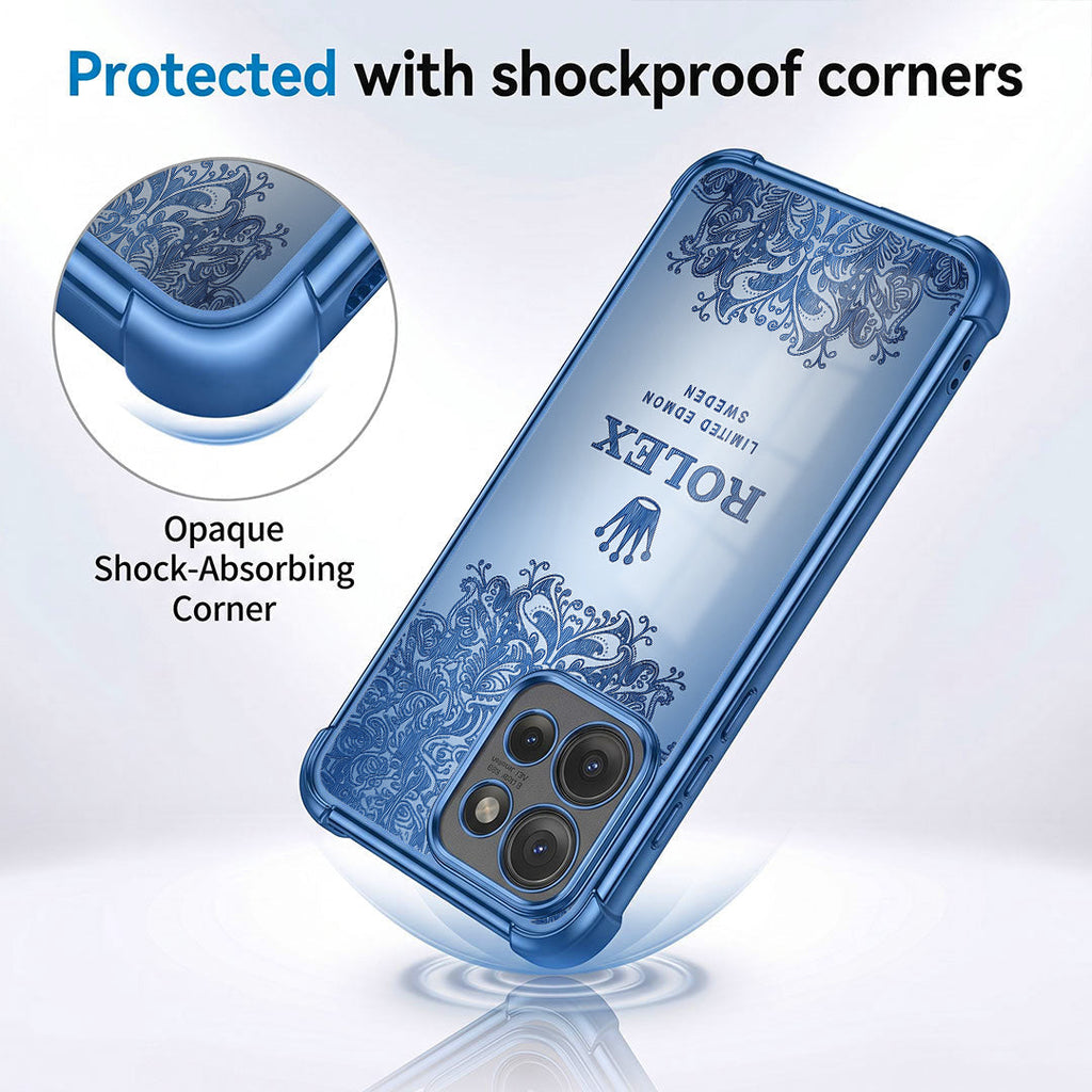 Motorola Edge 50 5G Rolex Blue Airbags Printed Back Case