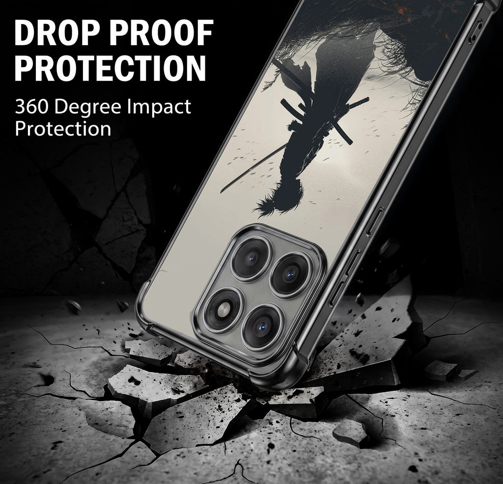 Motorola Edge 70 5G Shadow Samurai Black Airbags Printed Back Case