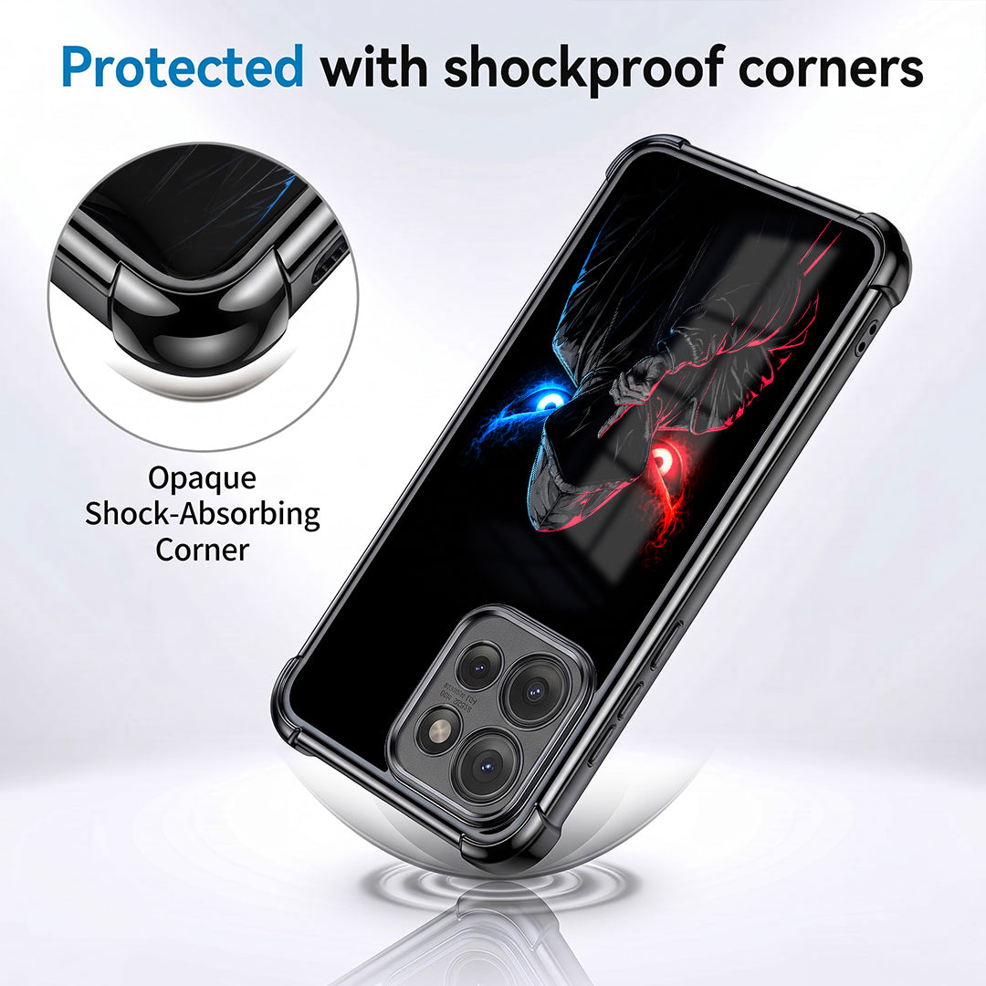Motorola Edge 50 Neo 5G Hooded Shadow Demon Black Airbags Printed Back Case