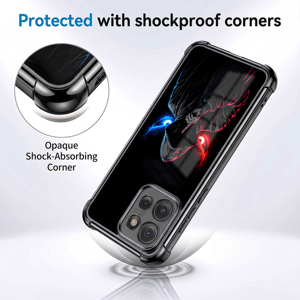 Motorola Edge 50 5G Hooded Shadow Demon Black Airbags Printed Back Case