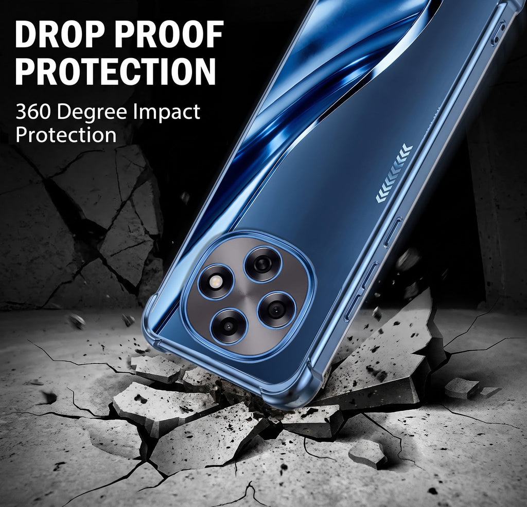 Oppo F31 Pro 5G Premium Infinity Energy Blue Airbags Printed Back Case