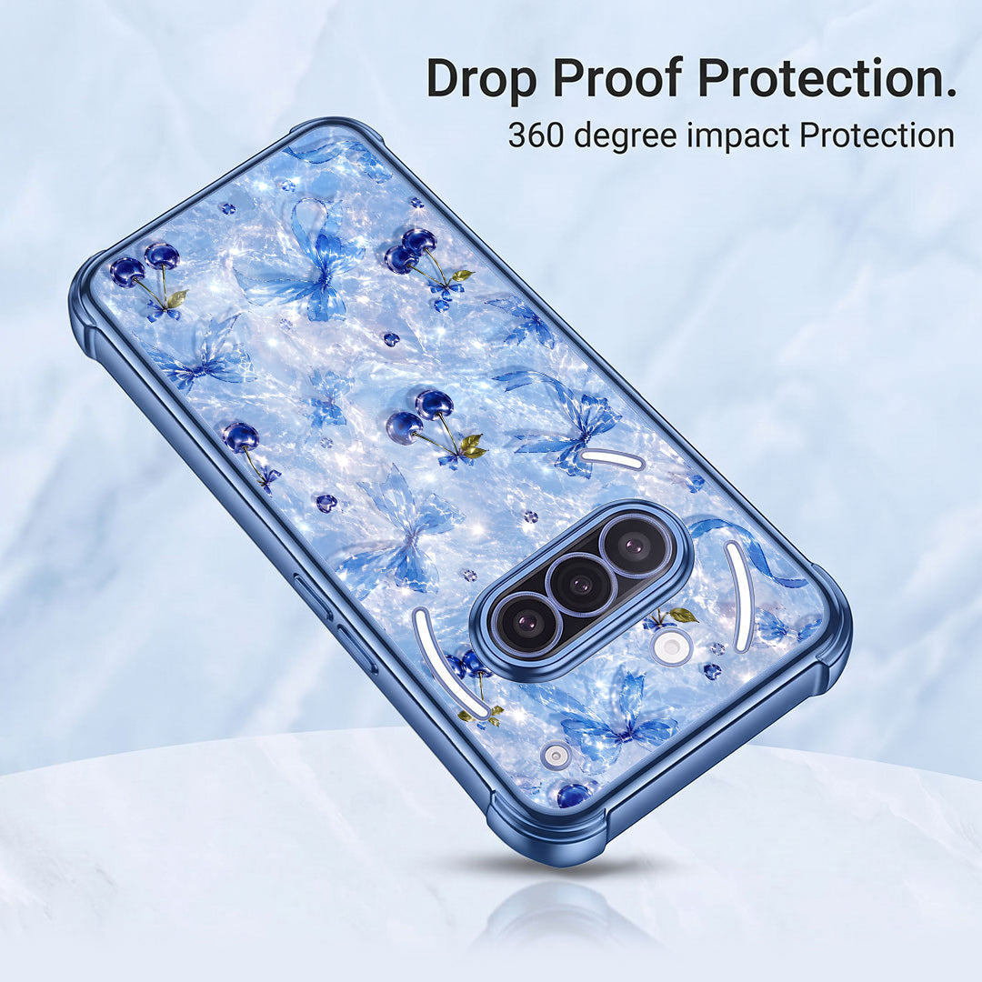 Nothing Phone 3a 5G Blue Cherry Blue Airbags Printed Back Case