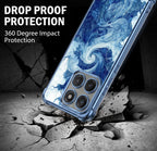 Motorola Edge 60 Pro 5G Ocean Swirl Airbags Printed Back Case