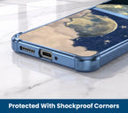 Motorola Edge 60 Pro 5G Moonlight Galaxy Dual-Tone Transparent Blue Airbags Case