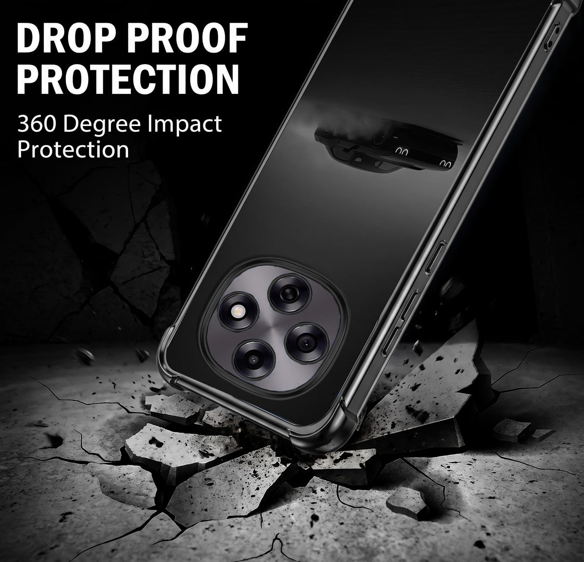 Oppo F31 Pro 5G Dodge Phantom Black Airbags Printed Back Case