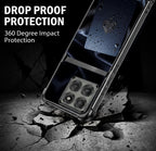Motorola Edge 60 Pro 5G Ace King Dual-Tone Transparent Black Airbags Case