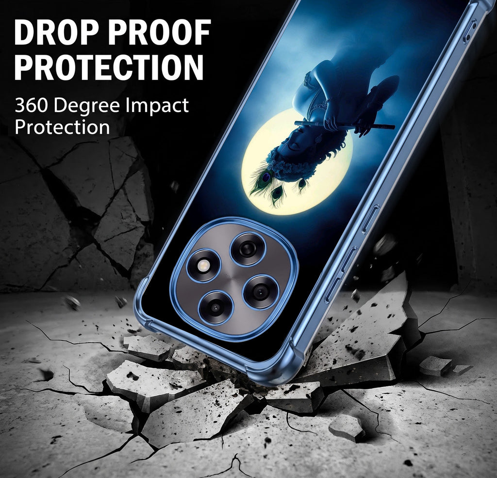 Oppo F31 Pro 5G Midnight Krishna Blue Airbags Printed Back Case