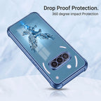 Nothing Phone 3a 5G Blue Eagle Airbags Printed Back Case
