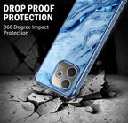 Oppo A5 Pro 5G Marvel Texture  Blue Airbags Printed Back Case