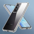 Oppo Reno 12 Pro 5G Anti-Yellow Electroplating Transparent Airbags Case