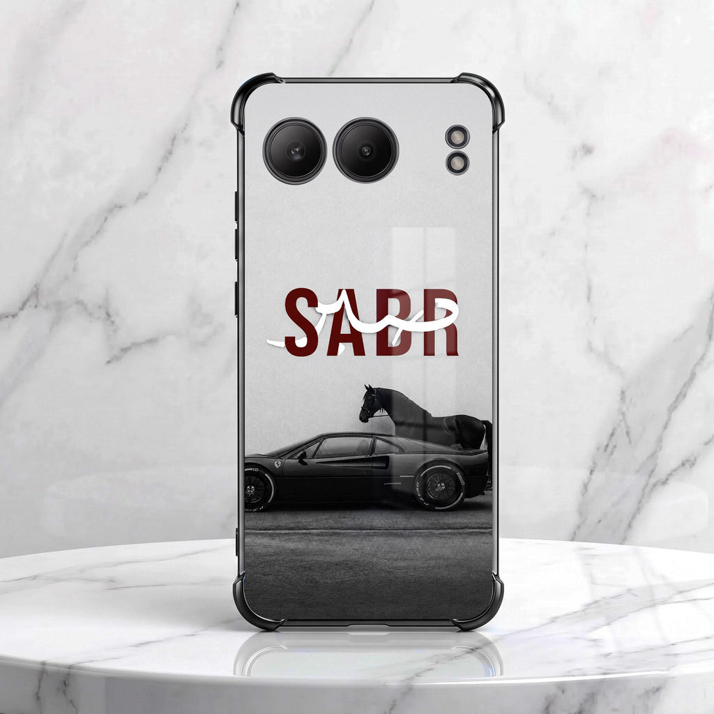 One Plus Nord 4 5G SABR Black Airbags Printed Back Case