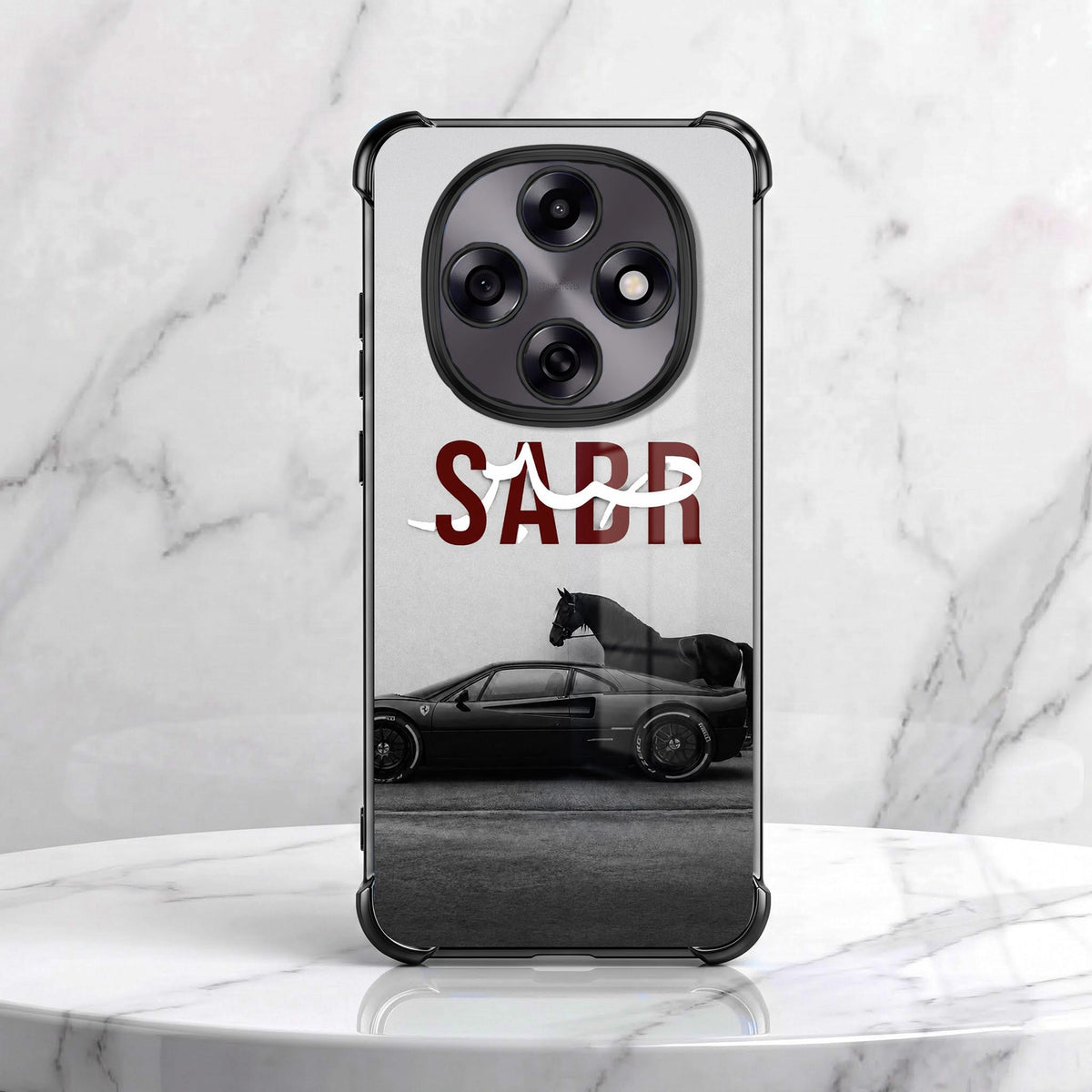 Oppo F31 Pro 5G SABR Black Airbags Printed Back Case