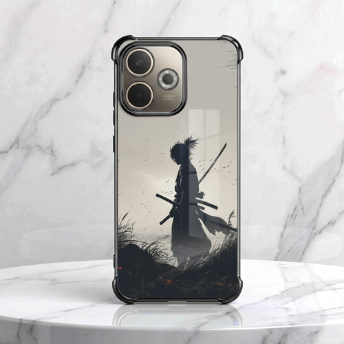 Oppo A5 Pro 5G Shadow Samurai Black Airbags Printed Back Case
