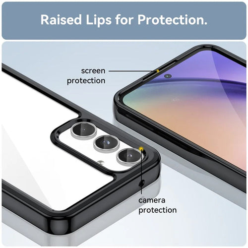 Samsung Galaxy A15 5G Transparent Acrylic Protective Back Case